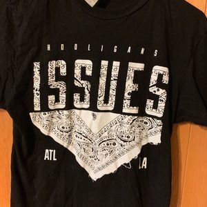 Issues Band Tee Size small